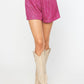 Radiate And Shine Fuchsia Shorts