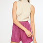 Radiate And Shine Fuchsia Shorts