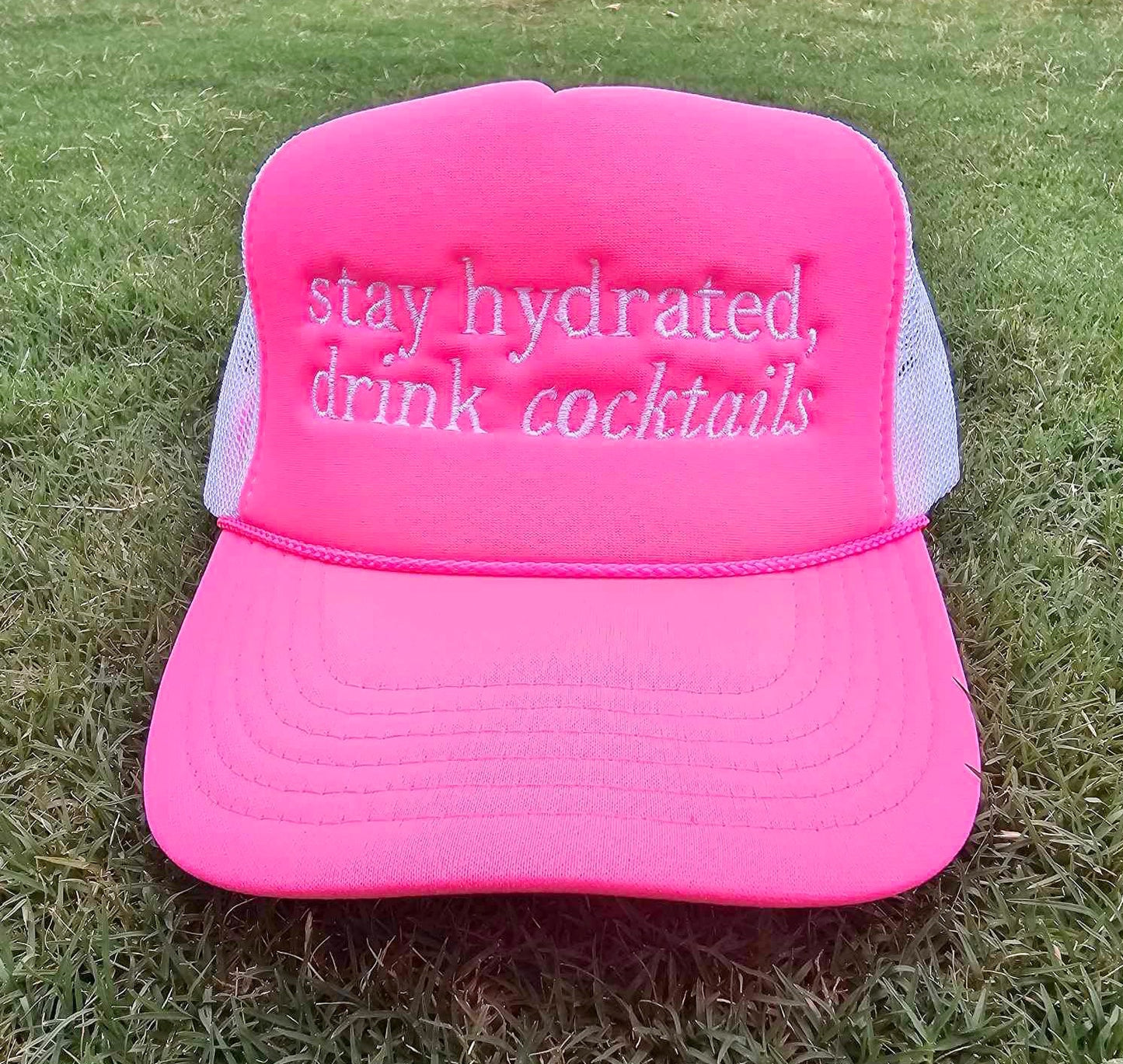 Stay Hydrated, Drink Cocktails Trucker Hat