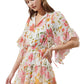 Lively Dreams White Floral Dress