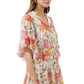 Lively Dreams White Floral Dress