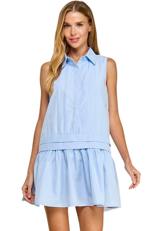 Back In The Game Sky Blue Dress