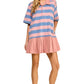 In My Free Time Stripe Dress