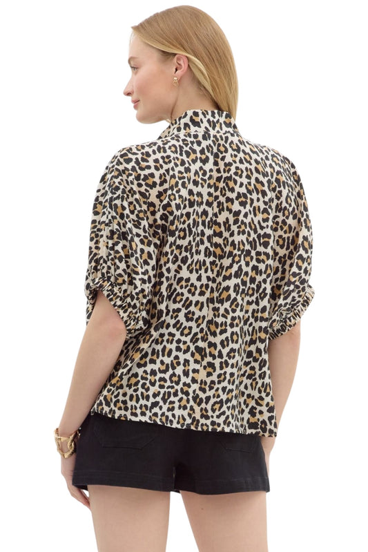 Pack Your Bags Leopard Top