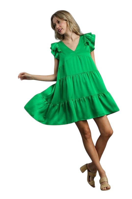 Beyond The Surface Satin Dress