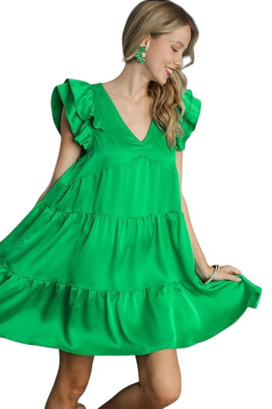 Beyond The Surface Satin Dress