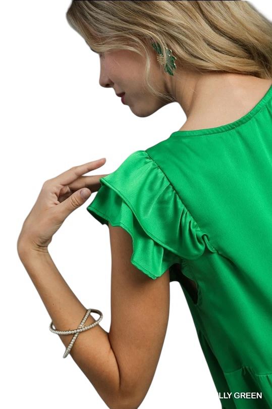 Beyond The Surface Satin Dress