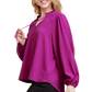 Something Special Magenta Top