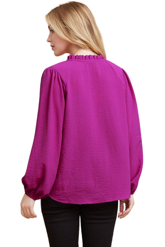 Something Special Magenta Top