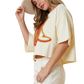 Peach Cowboy Boots Tee