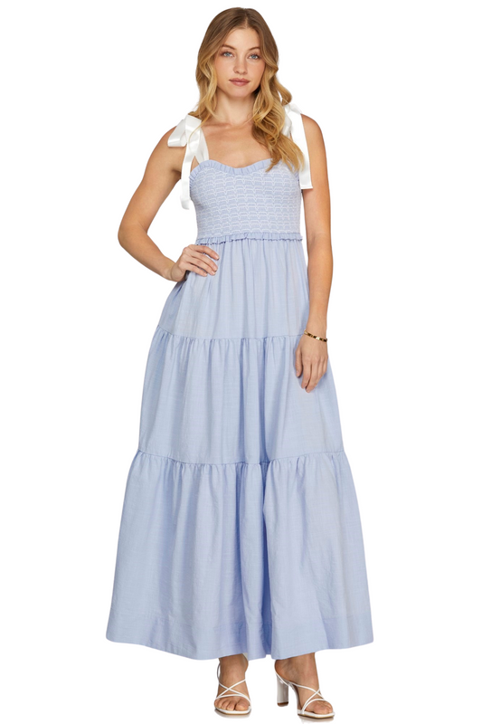 Patio Sunsets Maxi Dress