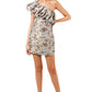 Sky Is The Limit Jacquard Dress