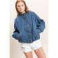 The Midland Denim Bomber Jacket