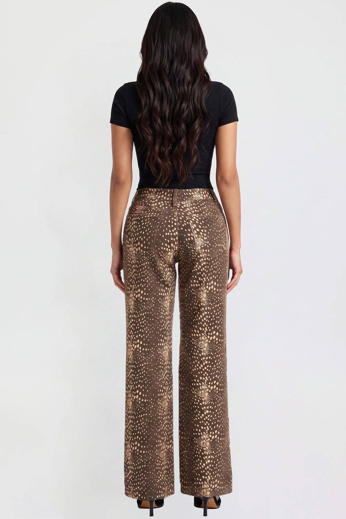 Lead The Way High Rise Wide Leg Jean