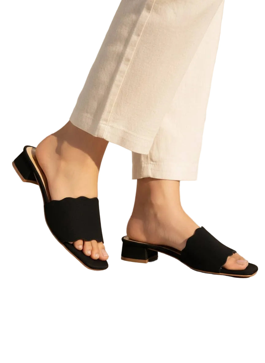 The Staci Black Heel