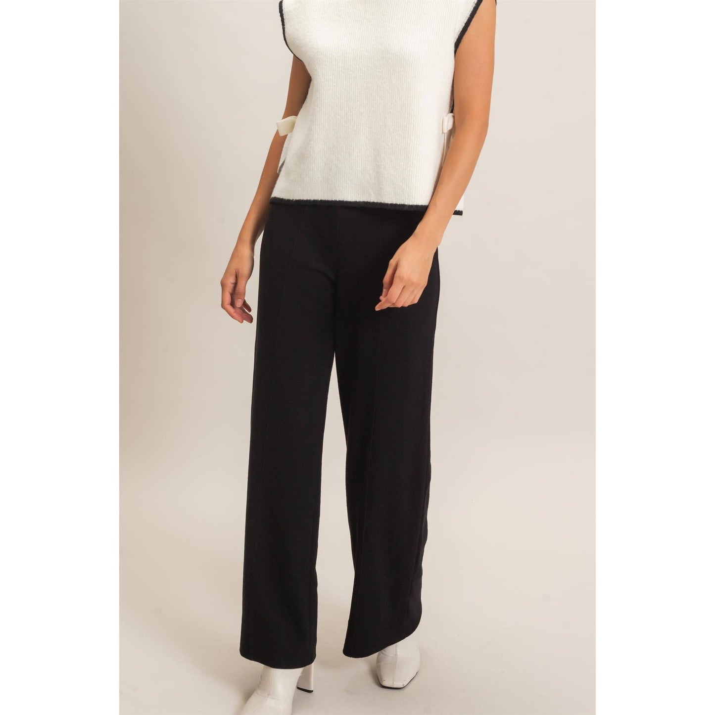 The Marfa Wide-Leg Knit Pants