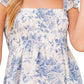 Blooms Of Belief White Floral Dress
