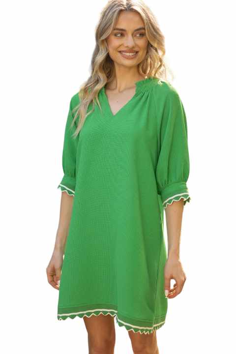 Simple Statement Green Dress