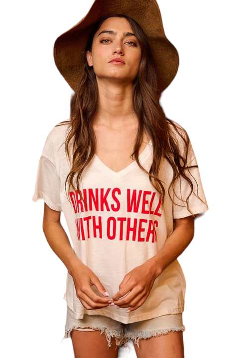 Drinking With Others Tee