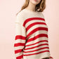 Stand By Me Tomato Knit Sweater
