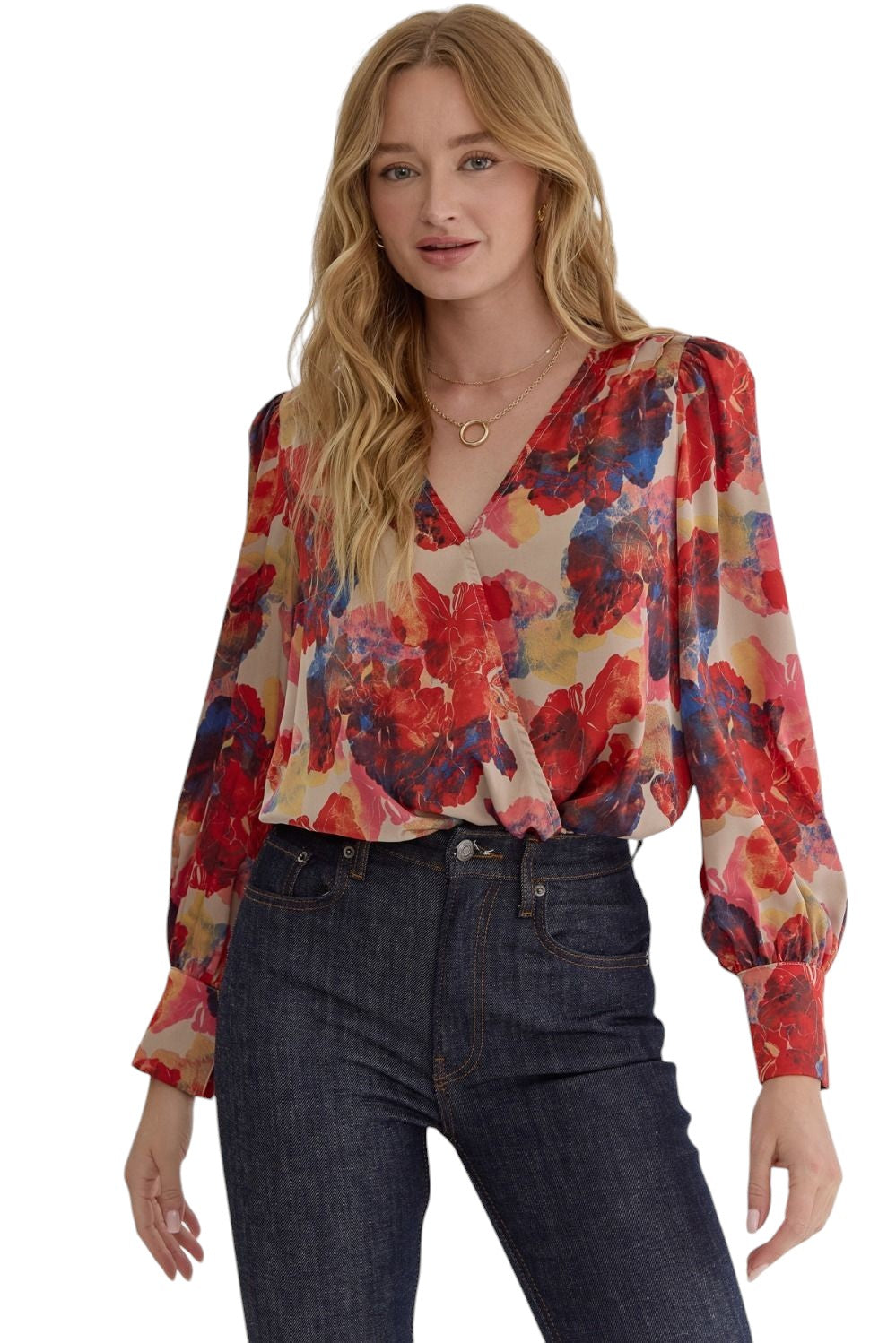 Mystic Twilight Red Bodysuit
