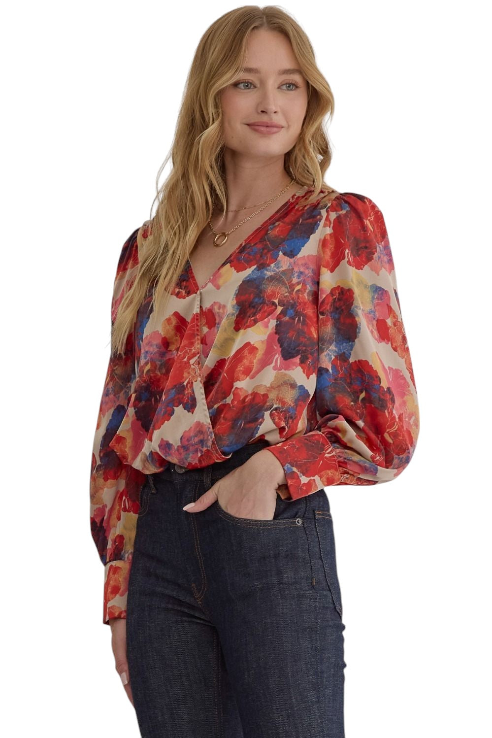 Mystic Twilight Red Bodysuit