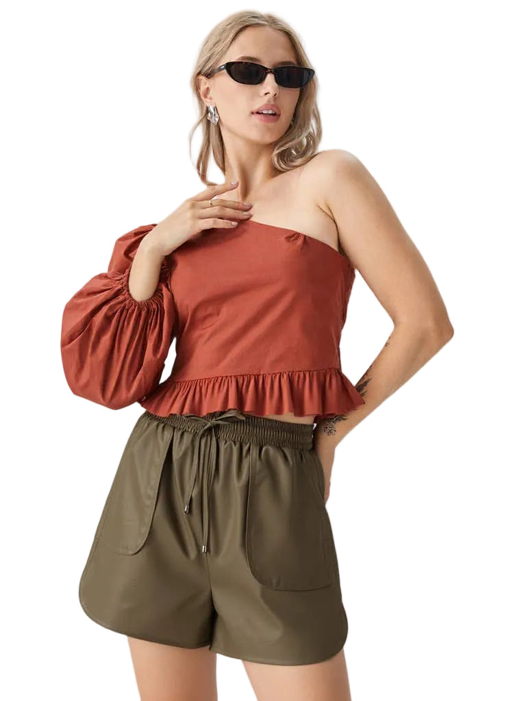 Work It Sister Olive Shorts
