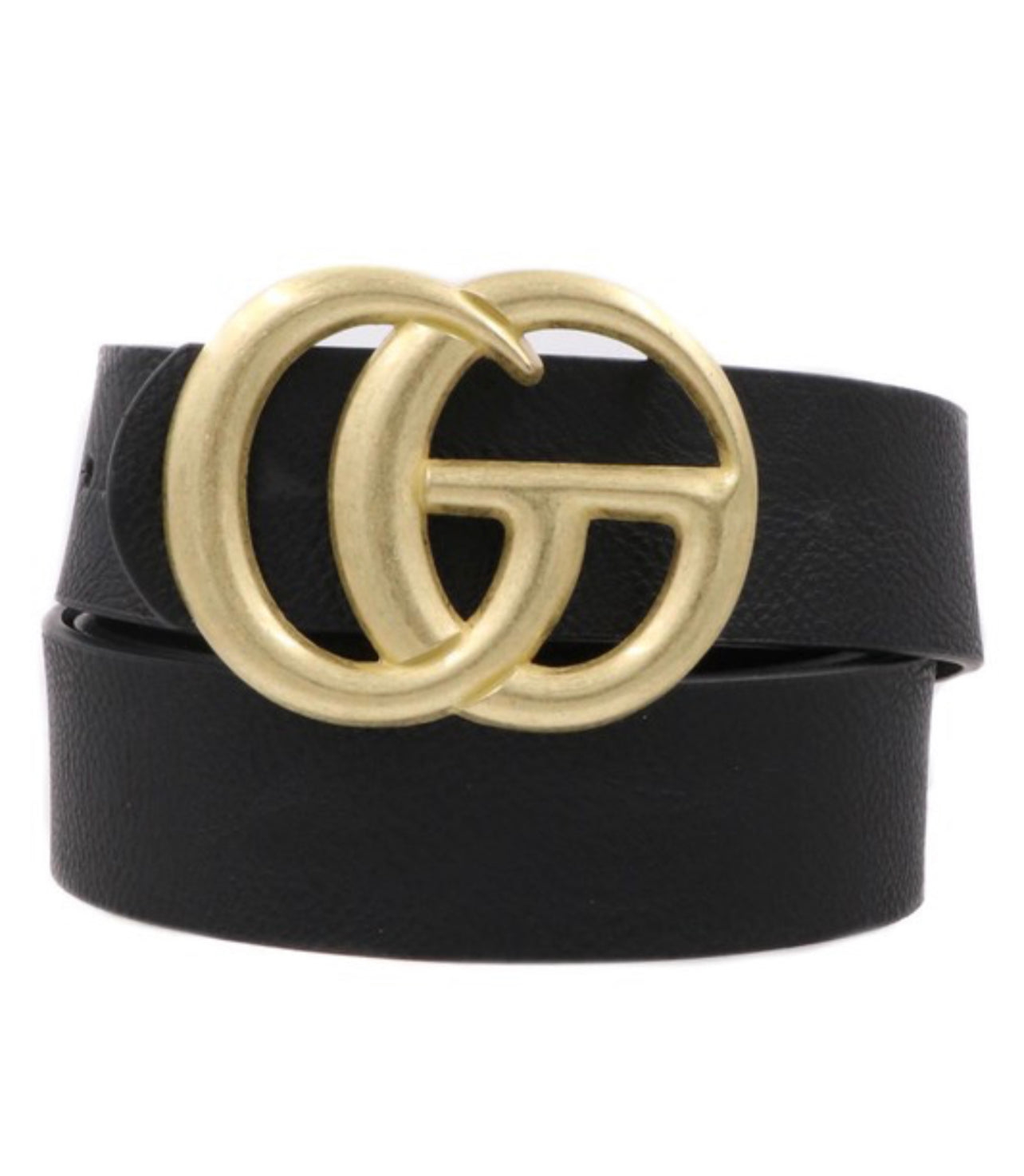 GG GIRL BELT: BLACK ORIGINAL