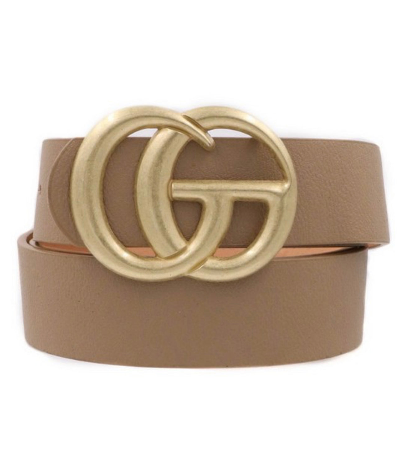 GG GIRL BELT: TAN ORIGINAL