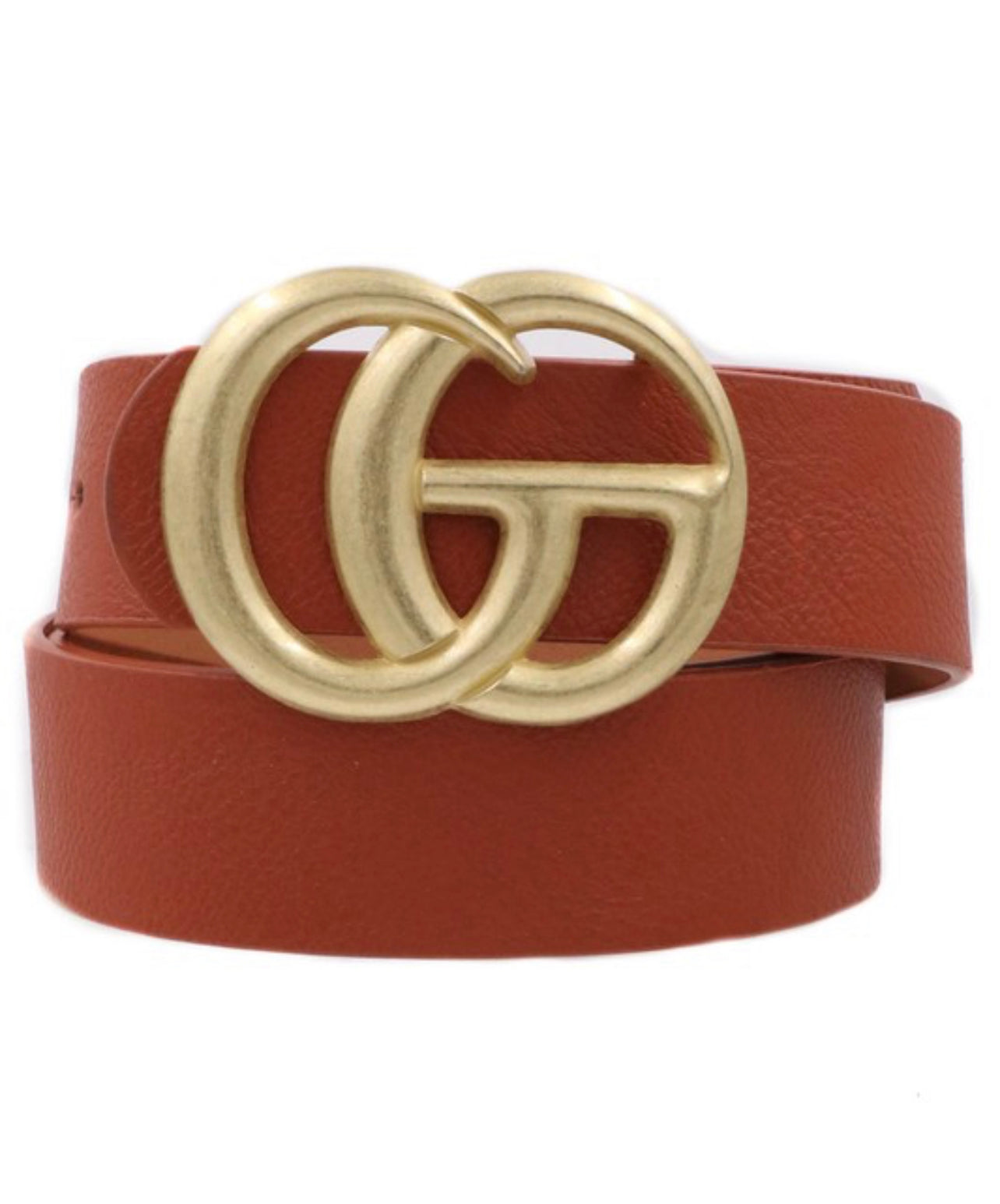 GG GIRL BELT: BROWN ORIGINAL