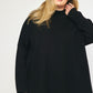 PLUS ONE: TIME AND TIME AGAIN BLACK SWEATER