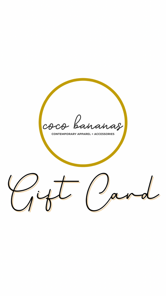 COCO BANANAS GIFT CARD